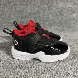 Nike Jordan Max Aura 6 Shoes Toddler 6C Black Red White Sneakers FQ8296-006